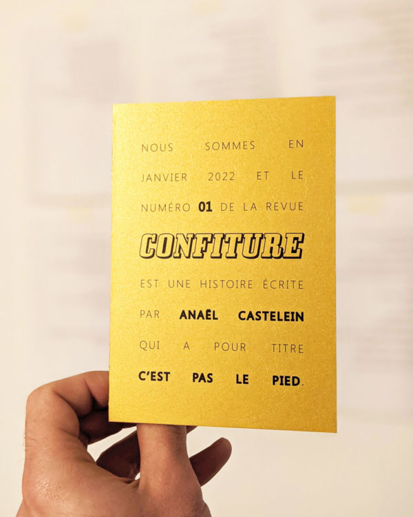 C'est pas le pied - Confiture