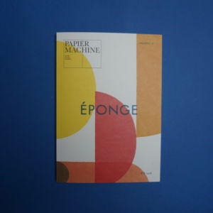 Éponge 7 - Papier Machine
