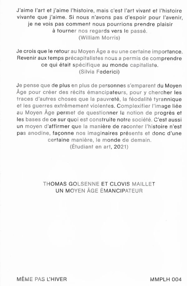 Un Moyen Âge émancipateur