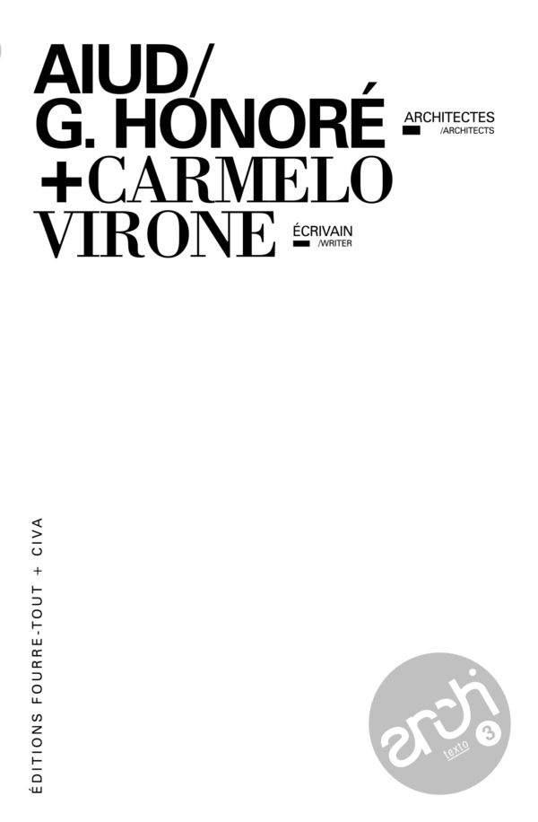 Architexto 3 — AIUD / G. Honoré + Carmelo Virone