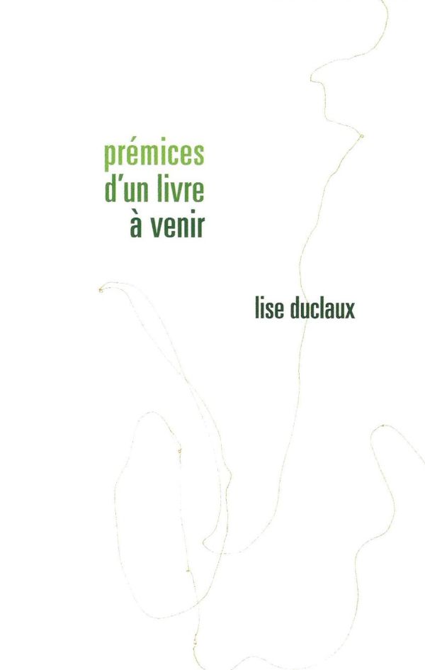 Prémices d'un livre à venir