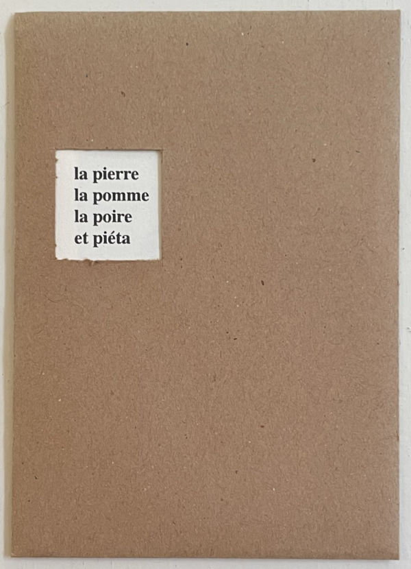 la pierre la pomme la poire et piéta