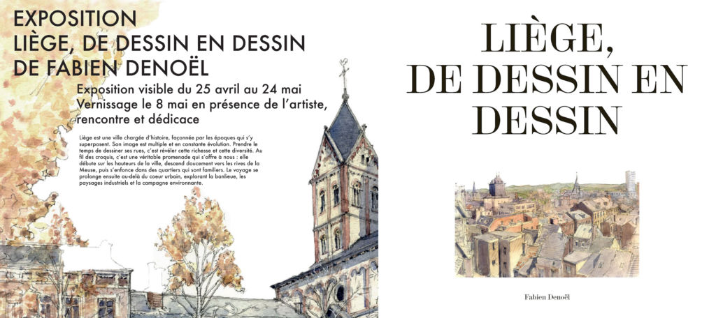 LIÈGE DE DESSIN EN DESSIN - exposition Comptoir 04/05/2025
un livre de Fabien Denoël aux éditions Altura