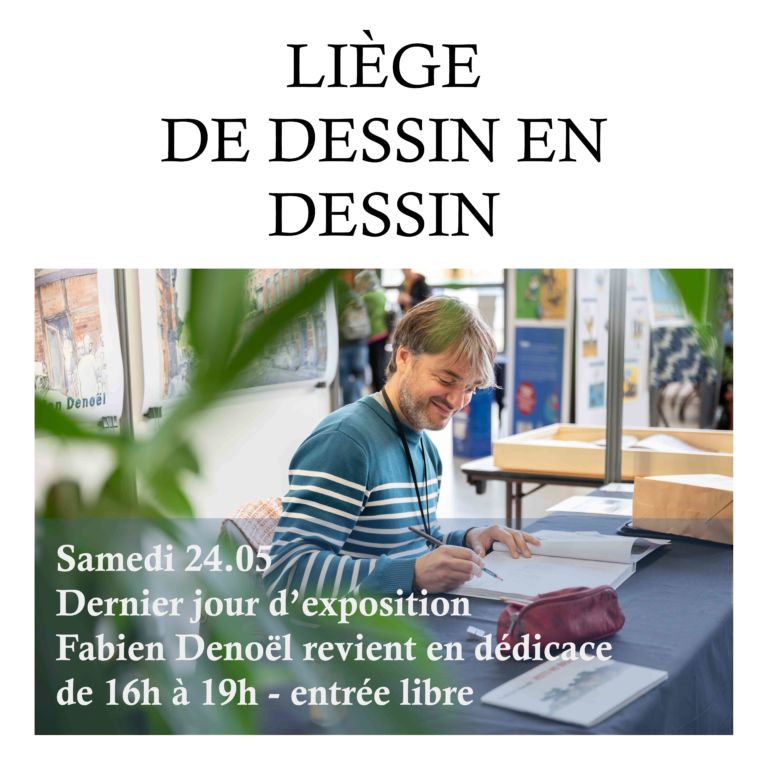 LIEGE DE DESSIN EN DESSIN, Fabien Denoël, urban